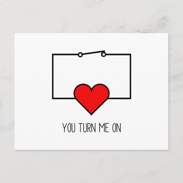 Carte Postale Vous M'Activez (Devant)