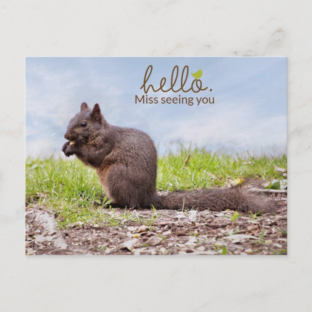 Carte postale Vous Manquant (Devant)