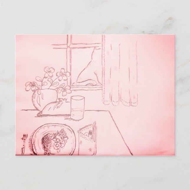 Carte Postale Vous manquez beaucoup... (Devant)