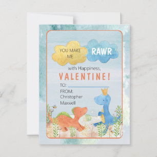 Carte Postale Vous me faites rougir avec le bonheur Saint Valent