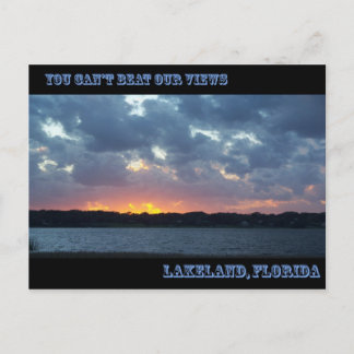 Carte Postale Vous ne pouvez pas battre nos vues Lakeland, Flori