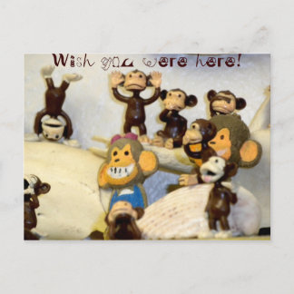 Carte Postale Vous nous manquez ici !