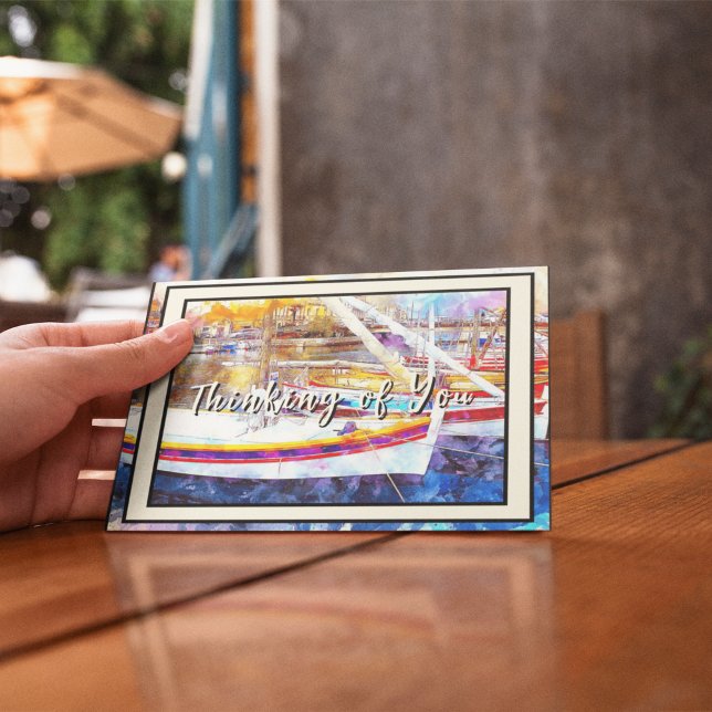 Carte Postale Vous occuper l'esprit – Salutations depuis les qua (Créateur téléchargé)