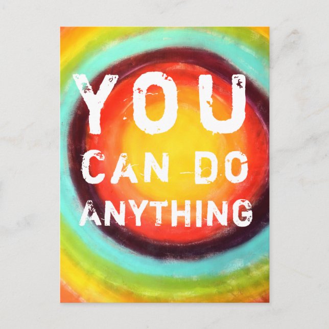 Carte Postale Vous Pouvez Faire N'Importe Quelle Motivation (Devant)