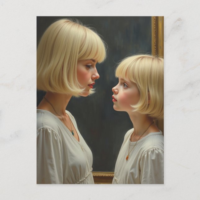 Carte Postale Vous regarder (Devant)