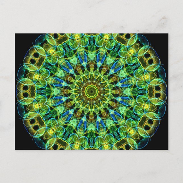 Carte Postale Vous regarder kaleidoscope (Devant)