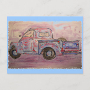Carte Postale vous souhaitant seulement des vieux camions