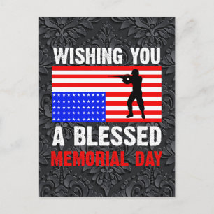 Carte Postale Vous souhaitant un Memorial Day béni