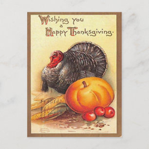 Carte Postale Vous souhaiter un Bon thanksgiving
