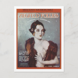 Carte Postale Vous Sunny Southern Smile Ziegfeld Follies Songboo