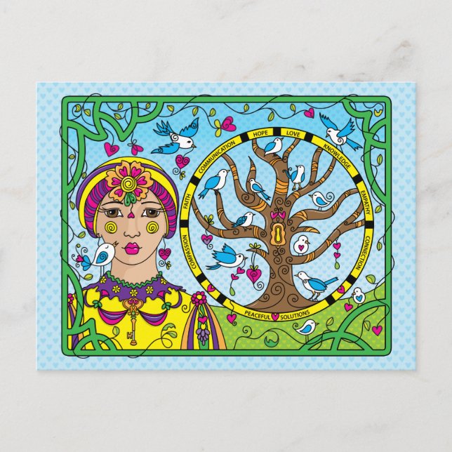 Carte Postale Vous Tenez La Clé_ (Devant)