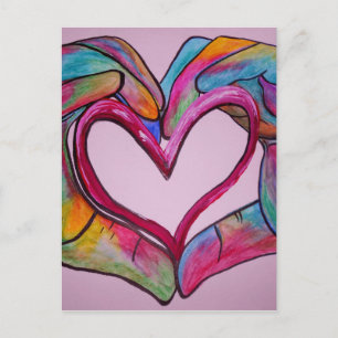 Carte Postale Vous tenez mon coeur dans vos mains