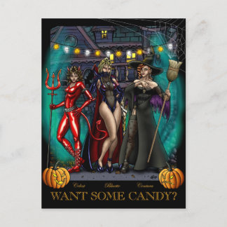 Carte Postale Vous Voulez Du Bonbon