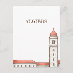 Carte Postale Voyage à Alger