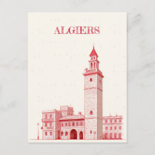 Carte Postale Voyage à Alger