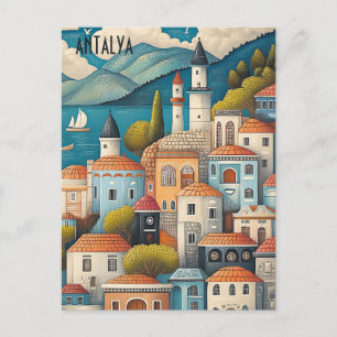Carte Postale Voyage à Antalya Turkiye