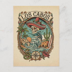 Carte Postale Voyage à Cabo San Lucas au Mexique