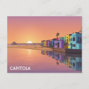 Carte Postale Voyage à Capitola Santa Cruz Californie