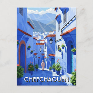 Carte Postale Voyage à Chefchaouen Maroc