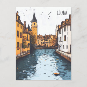 Carte Postale Voyage à Colmar France