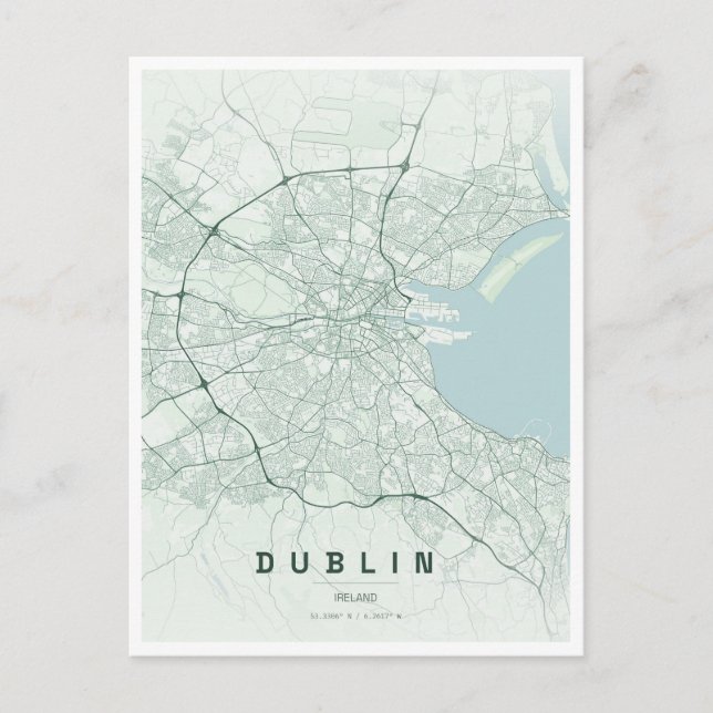 Carte Postale voyage à dublin irlande (Devant)