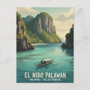 Carte Postale Voyage à El Nido Philippines