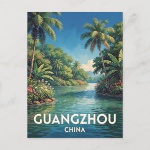 Carte Postale Voyage à Guangzhou, Chine
