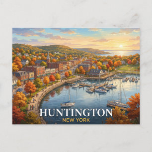 Carte Postale Voyage à Huntington New York