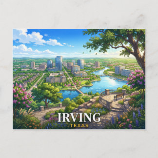 Carte Postale Voyage à Irving Texas