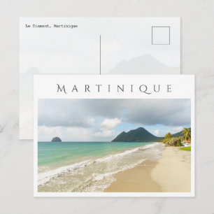 Carte Postale Voyage à La Diamant, Martinique