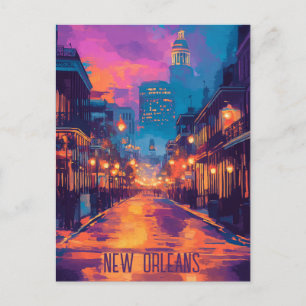 Carte Postale Voyage à La Nouvelle-Orléans Louisiane