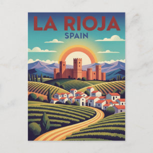 Carte Postale Voyage à La Rioja Espagne