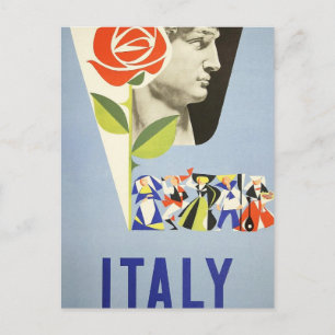 Carte Postale Voyage à l'ancienne - Italie