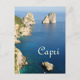 Carte Postale voyage à l'île de Capri