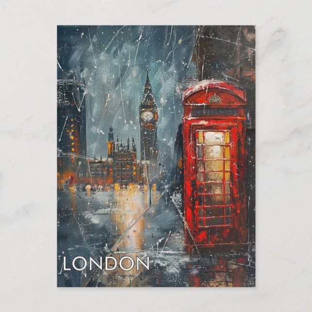 Carte Postale Voyage à Londres (Devant)