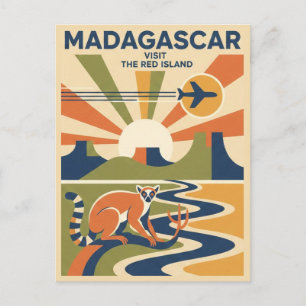 Carte Postale Voyage à Madagascar