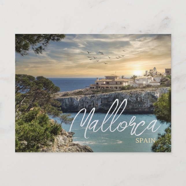 Carte Postale Voyage à Majorque Espagne Paysage (Devant)