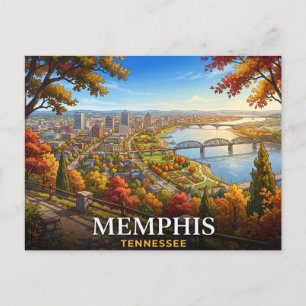 Carte Postale Voyage à Memphis Tennessee