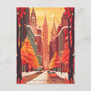 Carte Postale Voyage à New York City