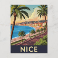 Voyage à Nice France Vintage