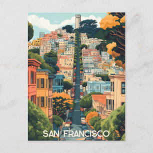 Carte Postale Voyage à San Francisco USA