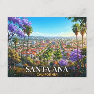 Carte Postale Voyage à Santa Ana Californie