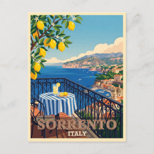 Carte Postale Voyage à Sorrente Italie