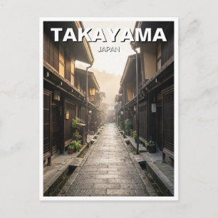 Carte Postale Voyage à Takayama au Japon