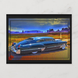 Carte Postale voyage à travers un ciel peint