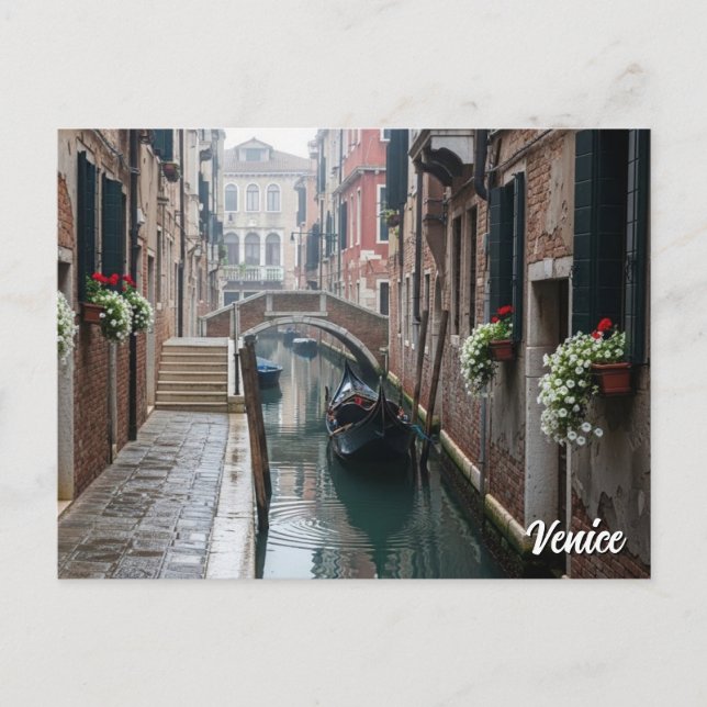 Carte Postale Voyage à Venise Italie (Devant)
