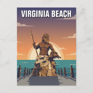 Carte Postale Voyage à Virginia Beach