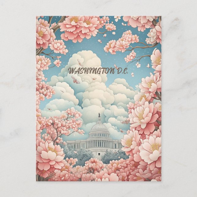 Carte Postale Voyage à Washington D.C. (Devant)