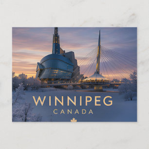 Carte Postale Voyage à Winnipeg Manitoba Prairie City