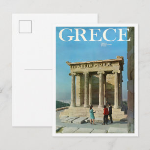 Carte Postale Voyage antique en Grèce 